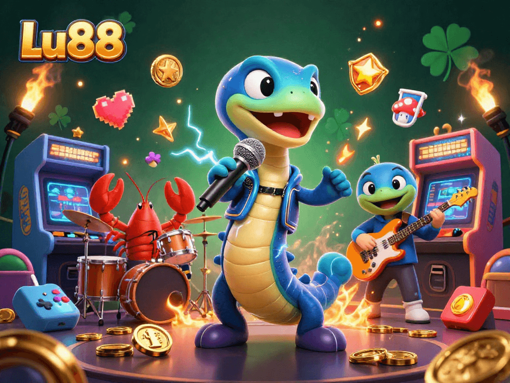 Experience thrilling wins at Lu88 with electrifying underwater casino entertainment featuring vivid game elements.