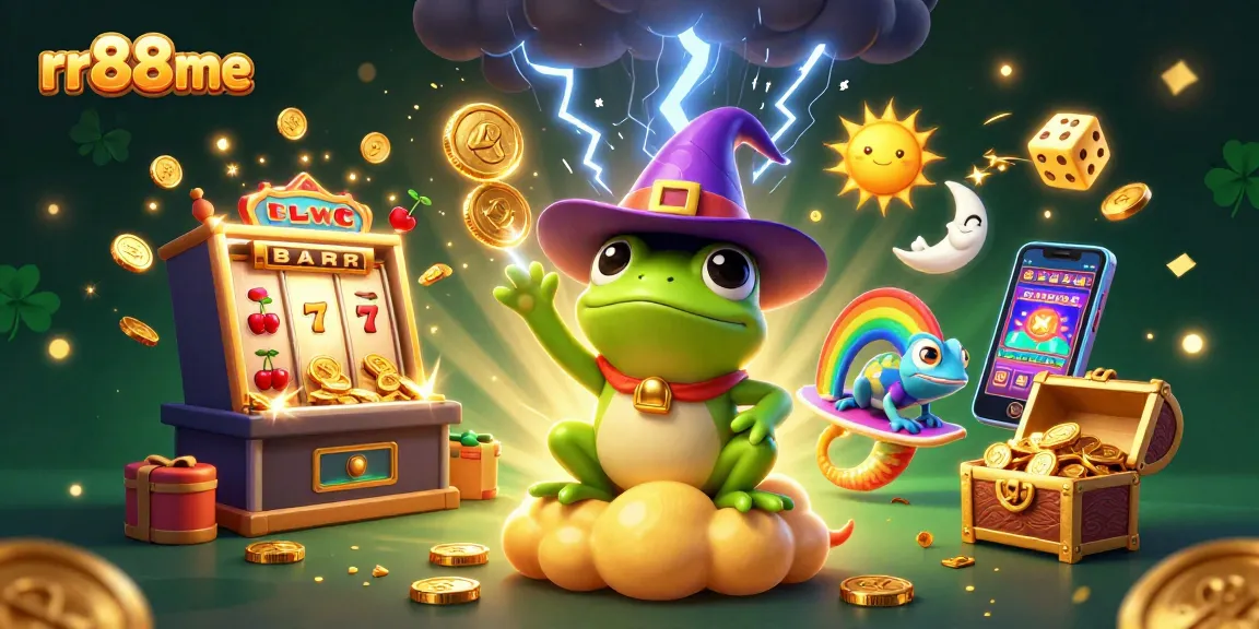 Experience thrilling wins and dynamic gameplay with rr88me's vibrant online casino scene featuring exciting characters and elements.