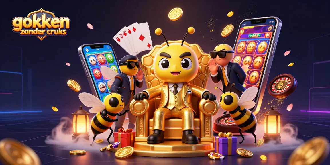 Play exciting games in a vibrant scene showcasing gokken zonder cruks with diverse casino elements.