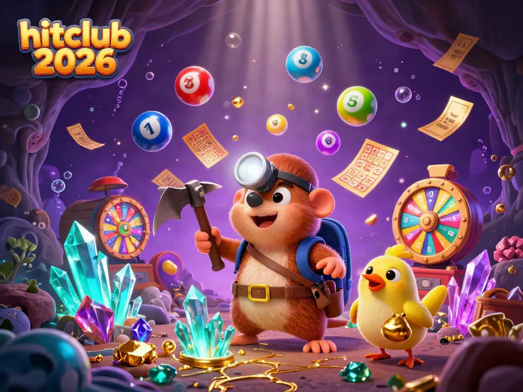 Experience exciting wins at hitclub 2026 with charming characters and vibrant gaming elements