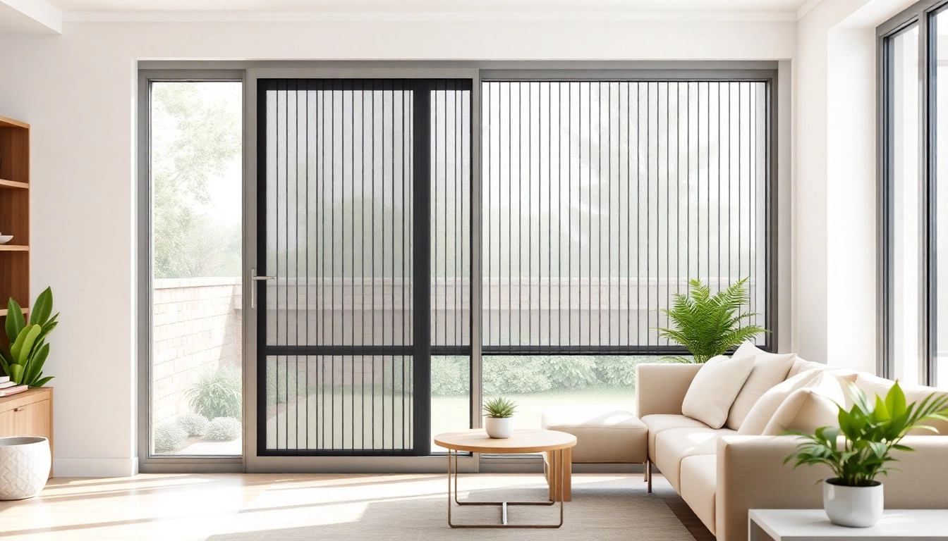 Een plisse hordeur die elegantie en functionaliteit combineert terwijl het natuurlijk licht binnenlaat.