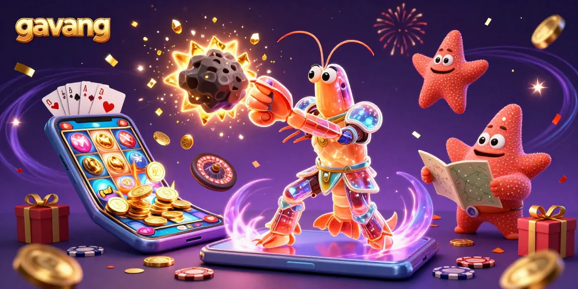 Engage in the action on Gavang with dynamic slots and treasure-filled bonuses exploding in golden coins