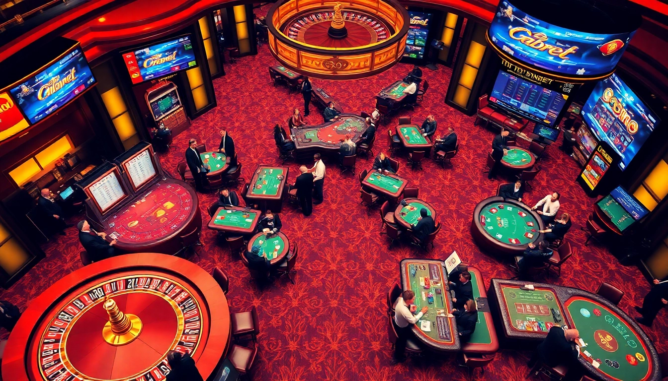 Engage in thrilling gameplay at debet net's exclusive casino featuring poker tables and roulette.